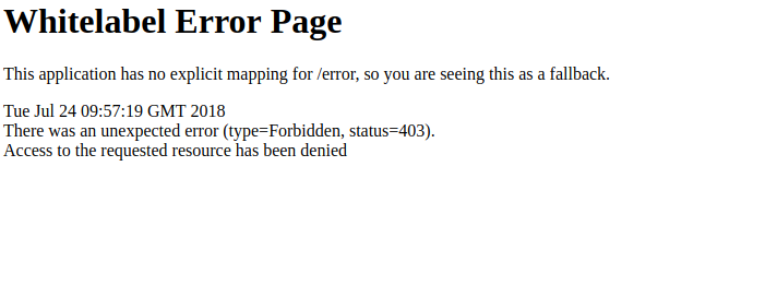 this is the error which i get when i hit http;localhost:8080/activiti-app which redirects to keycloak login page....I tried with username:-admin and password:-test as per the user guide but it came as invalid credentials ...later i tried with username:-admin and password:-admin which gave me this error (attached image)